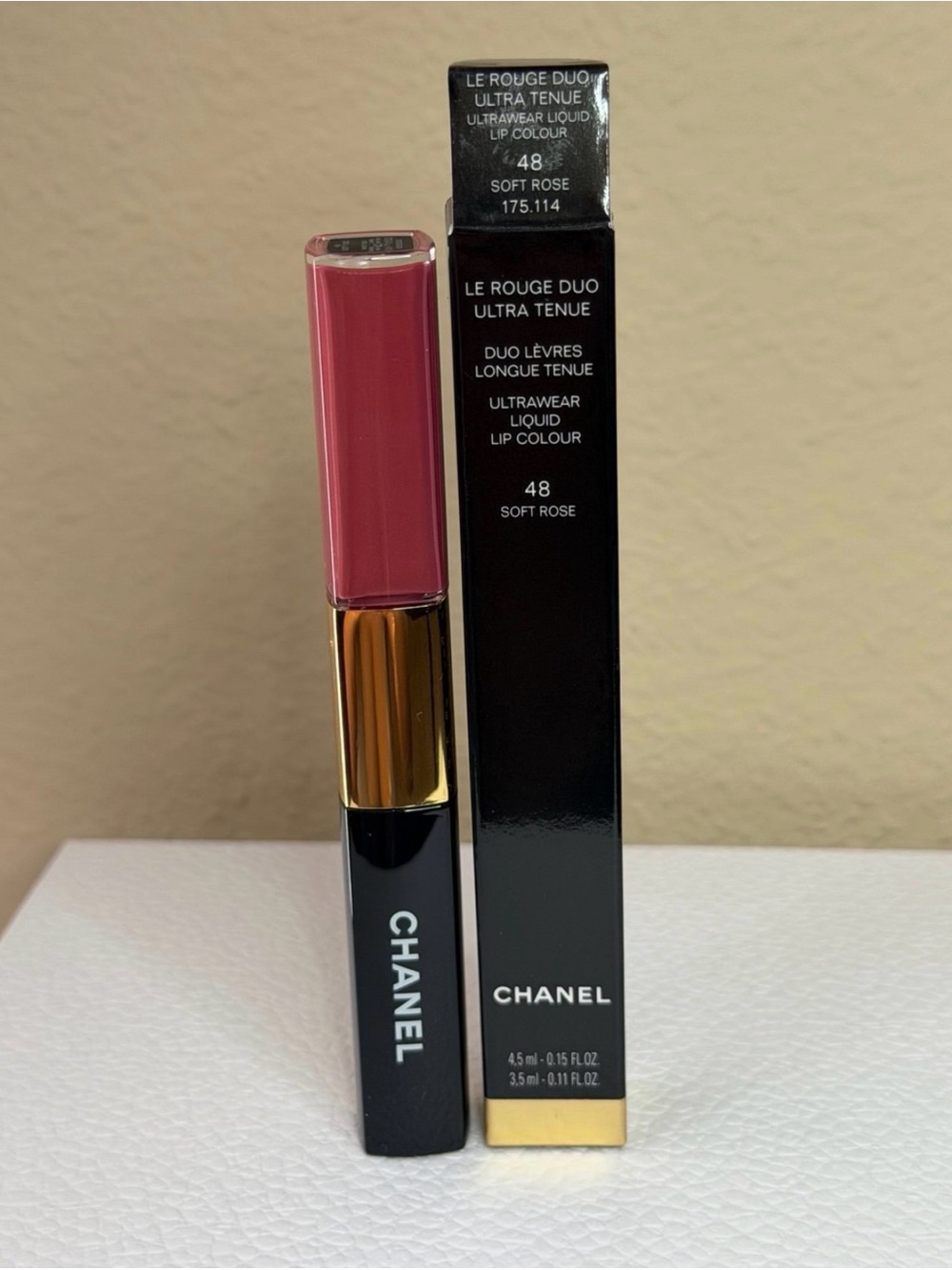 CHANEL Le Rouge Duo Ultra Tenue Liquid Lip Colour - Soft Rose